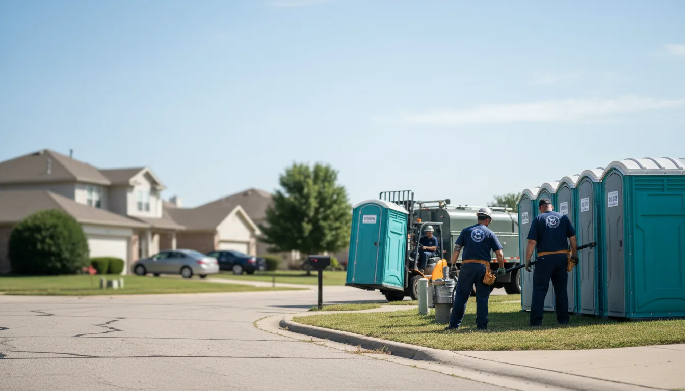 Porta Potty Rental in Claire City, SD near me
